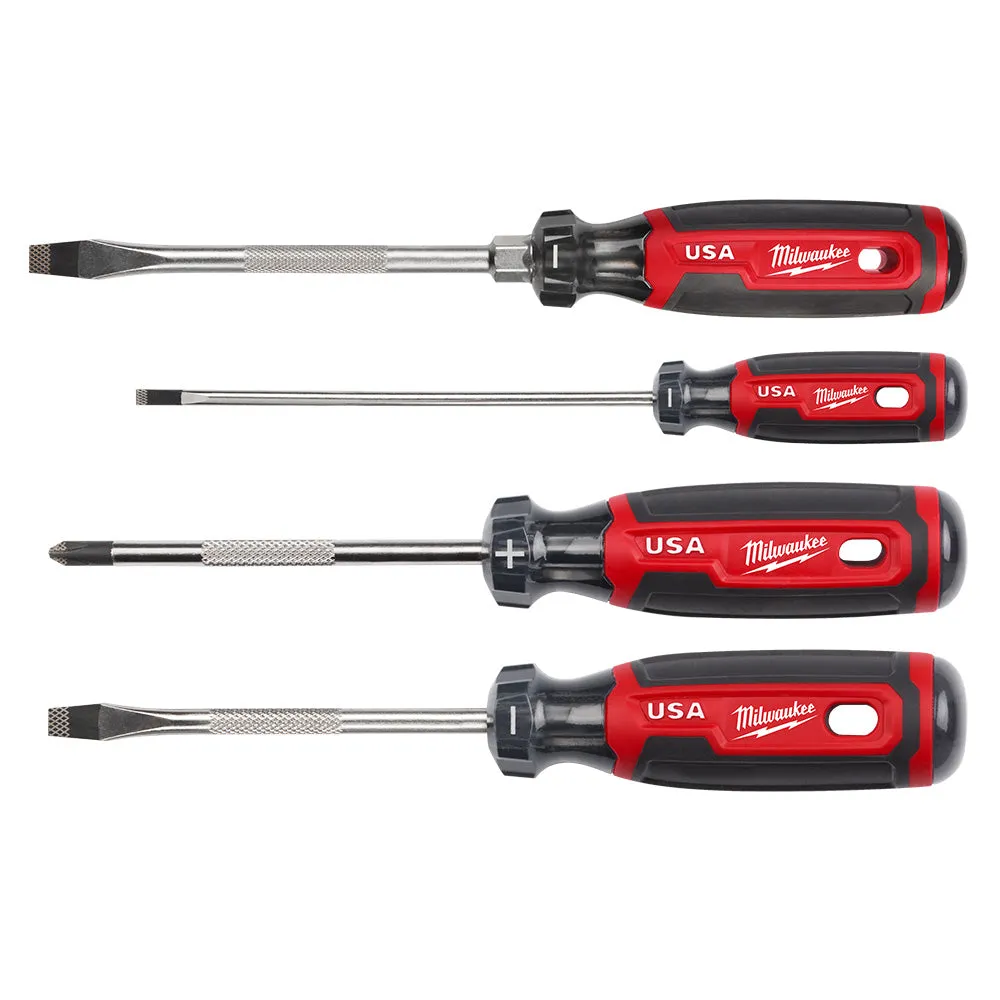 Milwaukee MT200-4 4PC Cushion Grip Screwdriver Kit (USA)