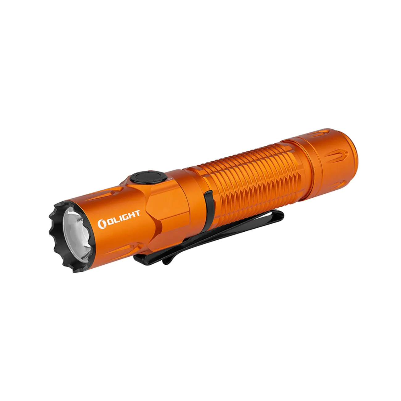 Olight Warrior 3 2300 Lumen Rechargeable Tactical Flashlight - Orange Limited Edition