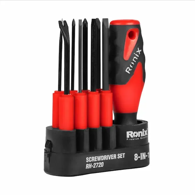 RONIX RH-2720 8pc SCREWDRIVER SET, MAGNETIC