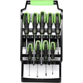 Screwdriver Set, 9 Piece - Magnetic Screwdriver Set, Flathead