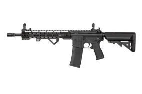 Specna Arms RRA E14 EDGE 2.0 Carbine Black Airsoft Rifle (Black/Tan)