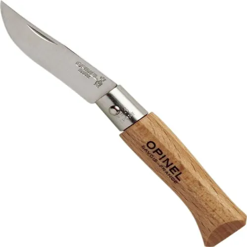 Stainless Steel Folding Knife by Opinel