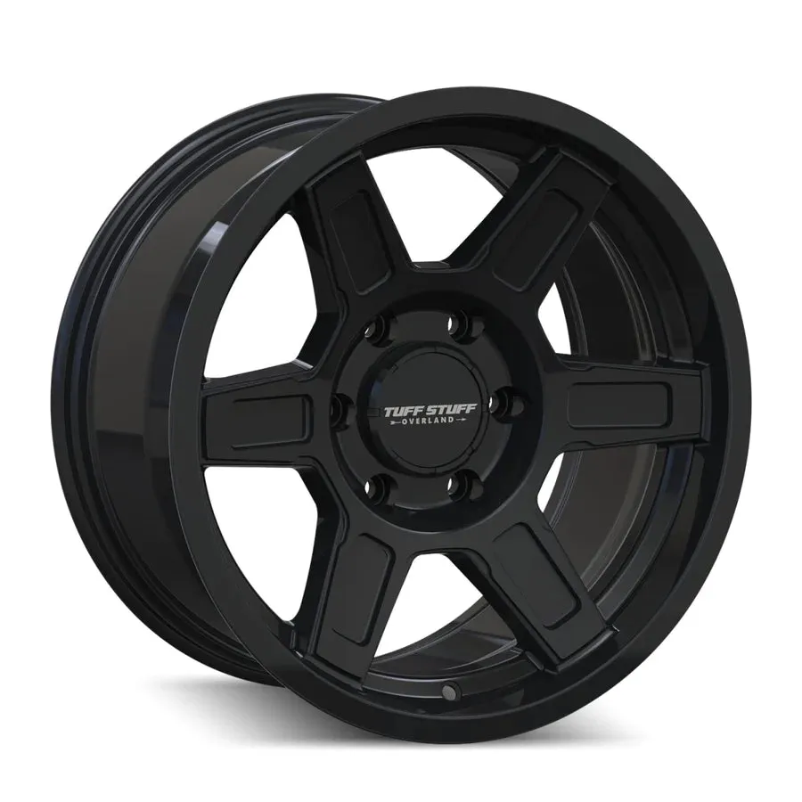 Tuff Stuff Overland® Ascent Wheel 17X8.5 - Gloss Black