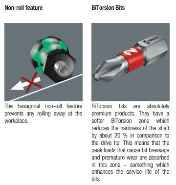 WERA Kraftform Kompakt Stubby 1, 19 pieces